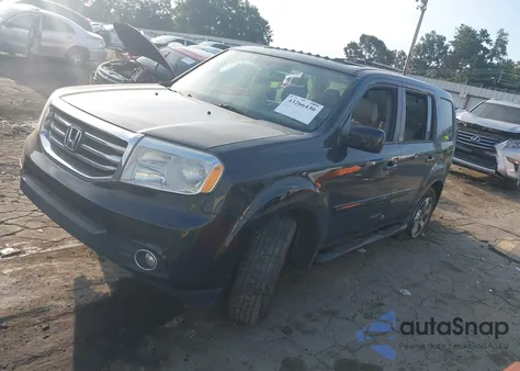 2014 Honda Pilot Ex-L from USA, damaged, VIN 5FNYF4H59EB001648